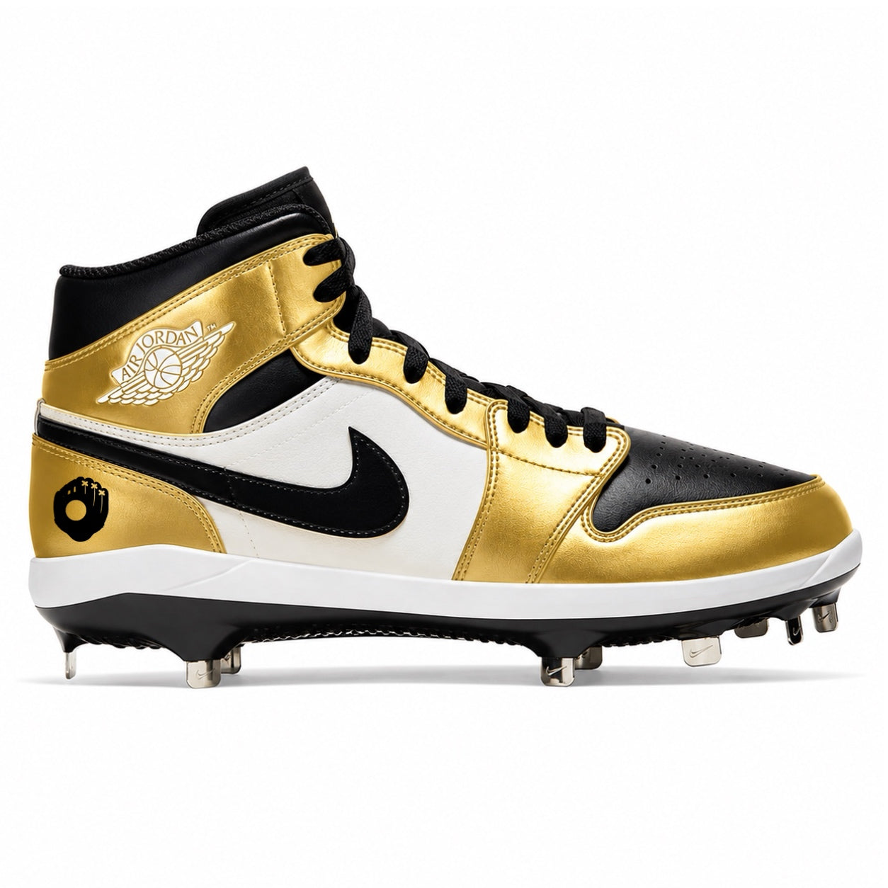 "Gold Glove" Jordan 1 Retro Cleats