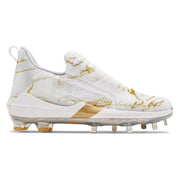 "Gold Marble" Under Armour Harper 6 Low ST Cleats