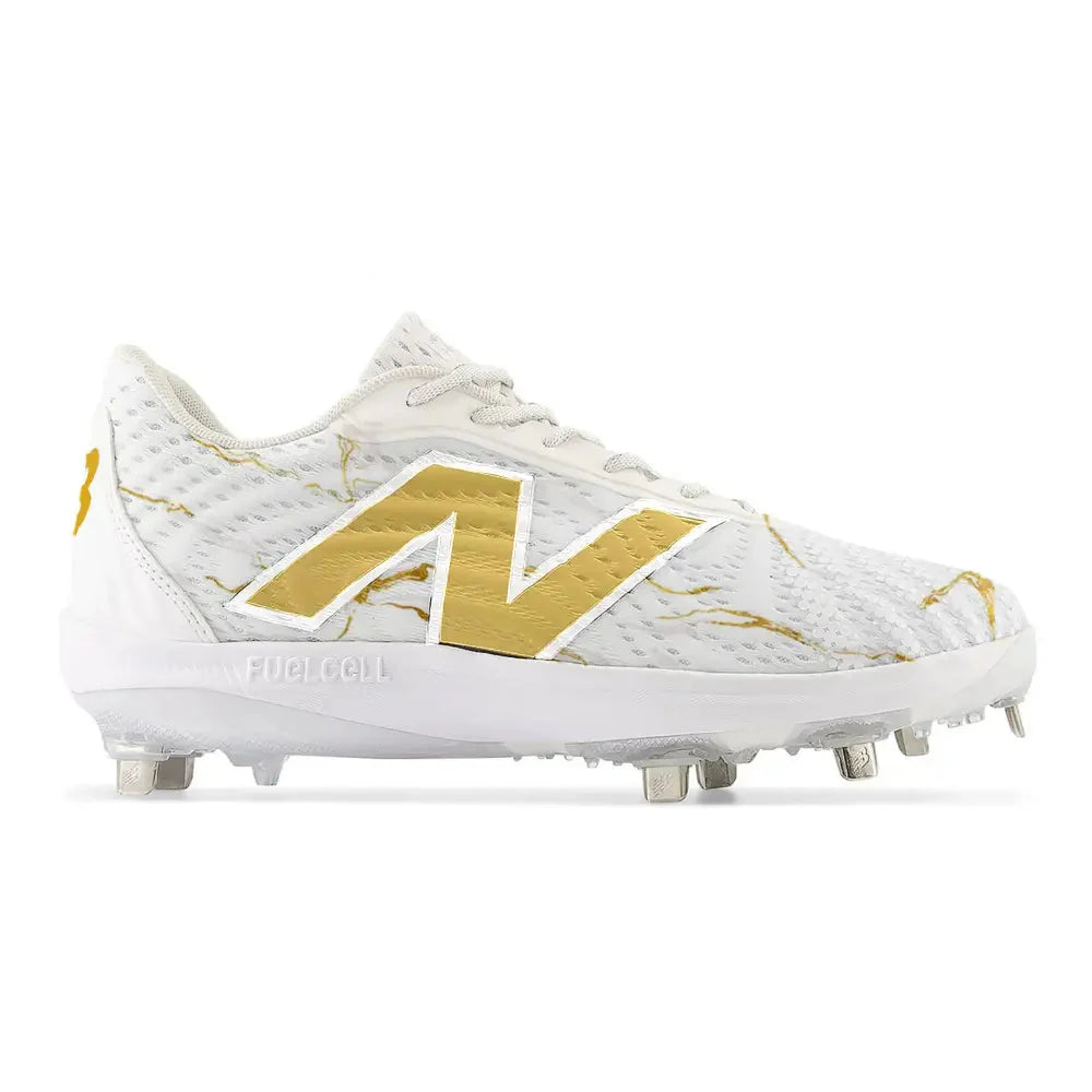 "Gold Marble" New Balance FuelCell 4040v7 Cleats
