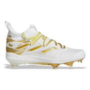 "Gold Pitching Ninja" Adidas Adizero Afterburner NWV Cleats