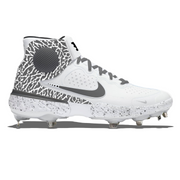 "Gray Elephant" Nike Alpha Huarache Elite 3 Mid Cleats