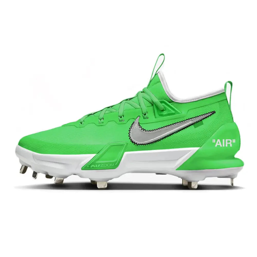 "Green Force OW" Nike Force Zoom Trout 9 Elite Cleats