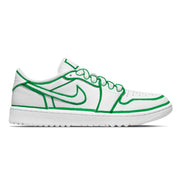 "Green Lines" Jordan 1 Golf Shoes