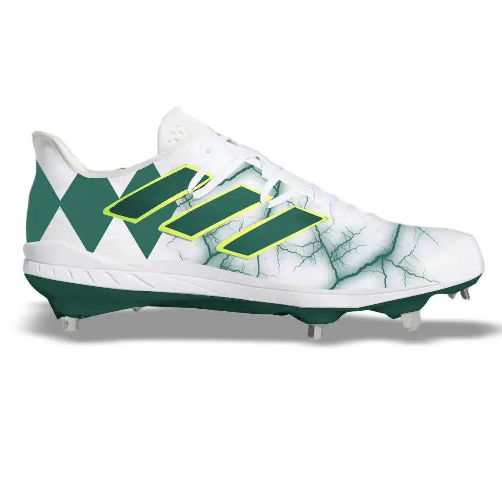 "Green Ranger" Adidas Adizero Afterburner 8 Cleats