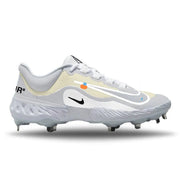 "Grey Smoke OW" Nike Alpha Huarache Elite 4 Low Cleats