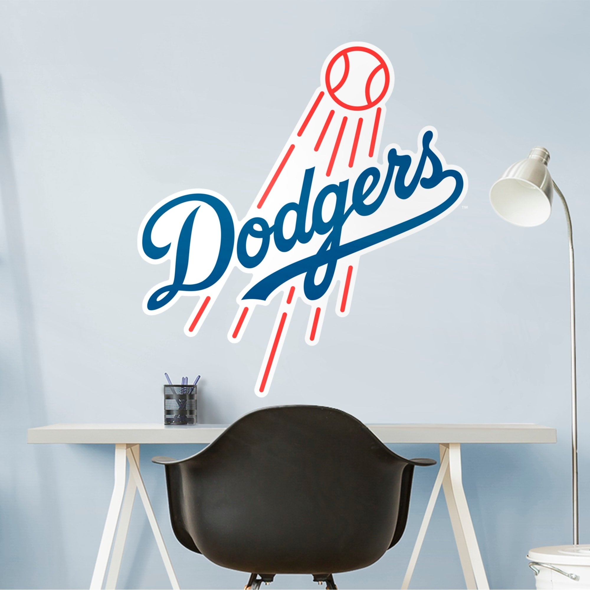 Los Angeles Dodgers Reusable Vinyl Wall Decals