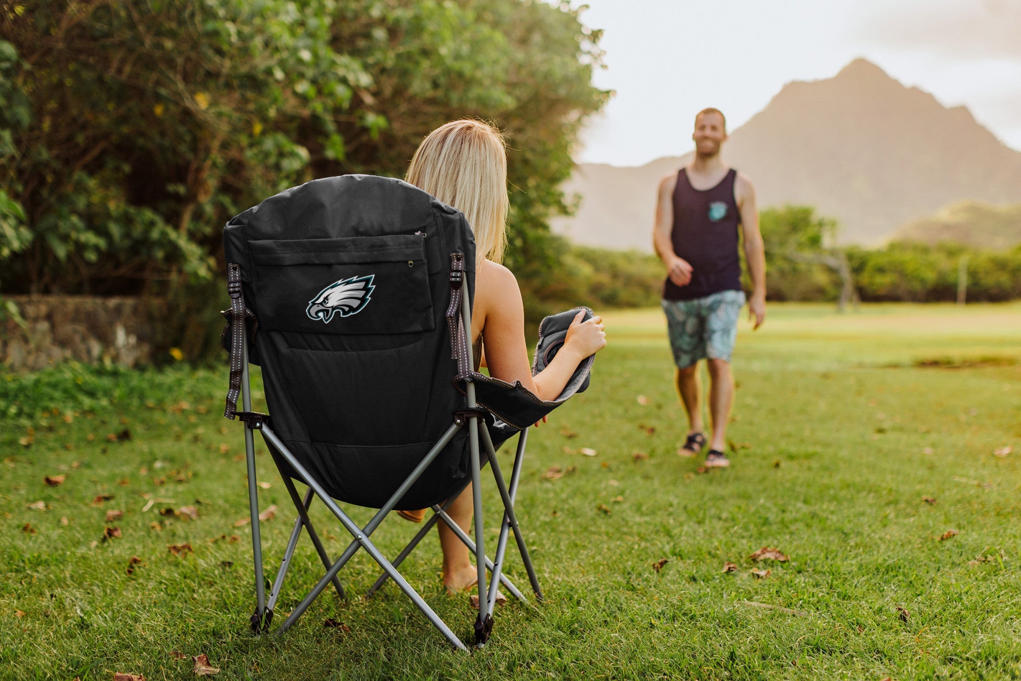 Philadelphia Eagles Reclining Camp Chair