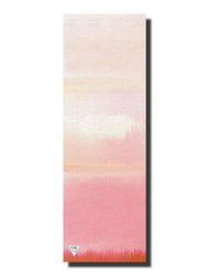 Hecate Yoga Mat – 6 Mm Extra Thick, Non-slip Eco-friendly Per With Soft Pink Ombré Uv-printed Design | Yune Yoga