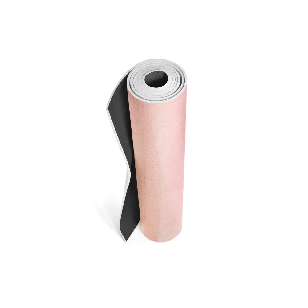 Hecate Yoga Mat – 6 Mm Extra Thick, Non-slip Eco-friendly Per With Soft Pink Ombré Uv-printed Design | Yune Yoga