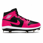 "Hot Pink" Jordan 1 Retro Cleats