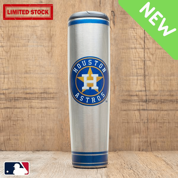 Houston Astros Dugout Mug® | Stainless Steel Baseball Bat Mug