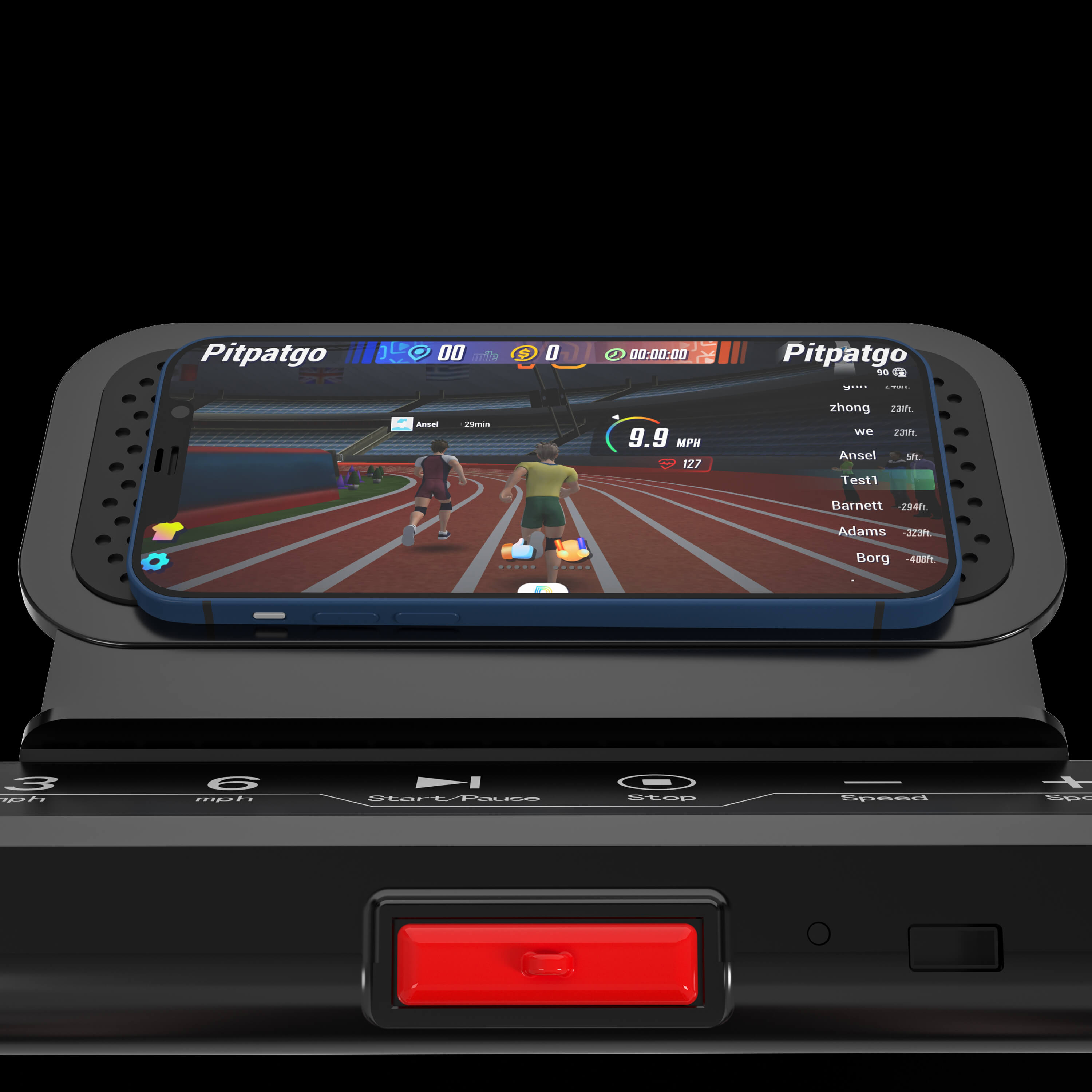 DeerRun® A5 Pro Smart 2-in-1 Folding Treadmill