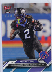 2024 Topps Bowman U Now Ashton Jeanty #38 Blue #/49 Boise State Broncos Rookie RC Football Card