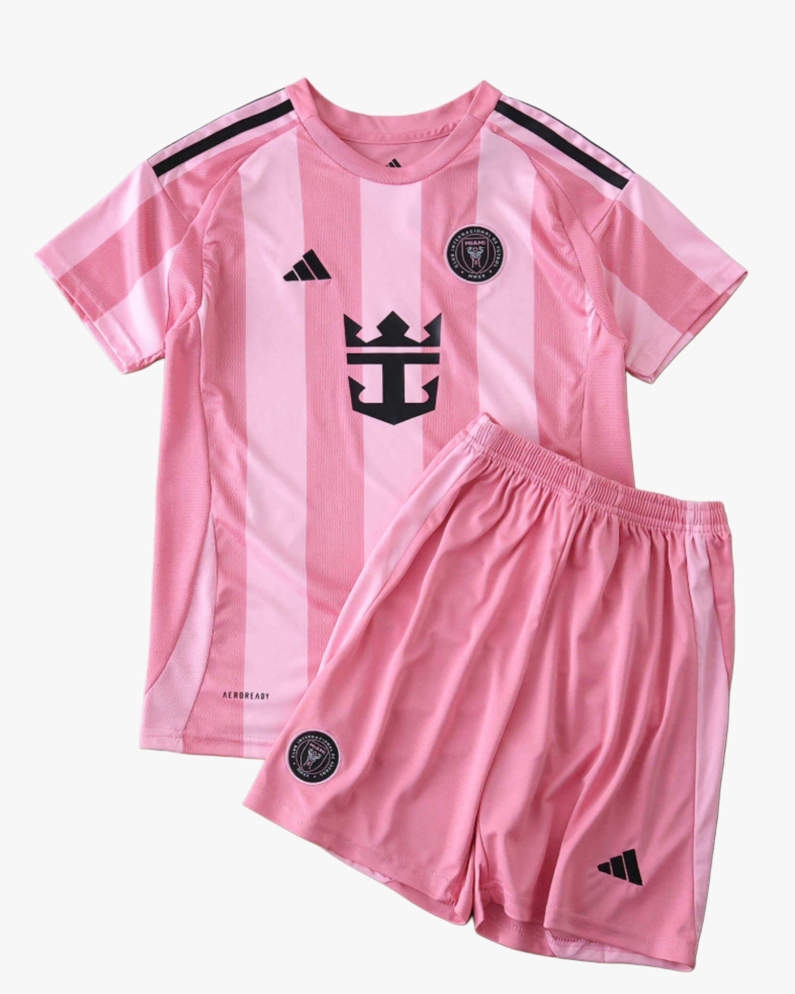 Inter Miami Home 2025/26 Kids Jersey & Shorts