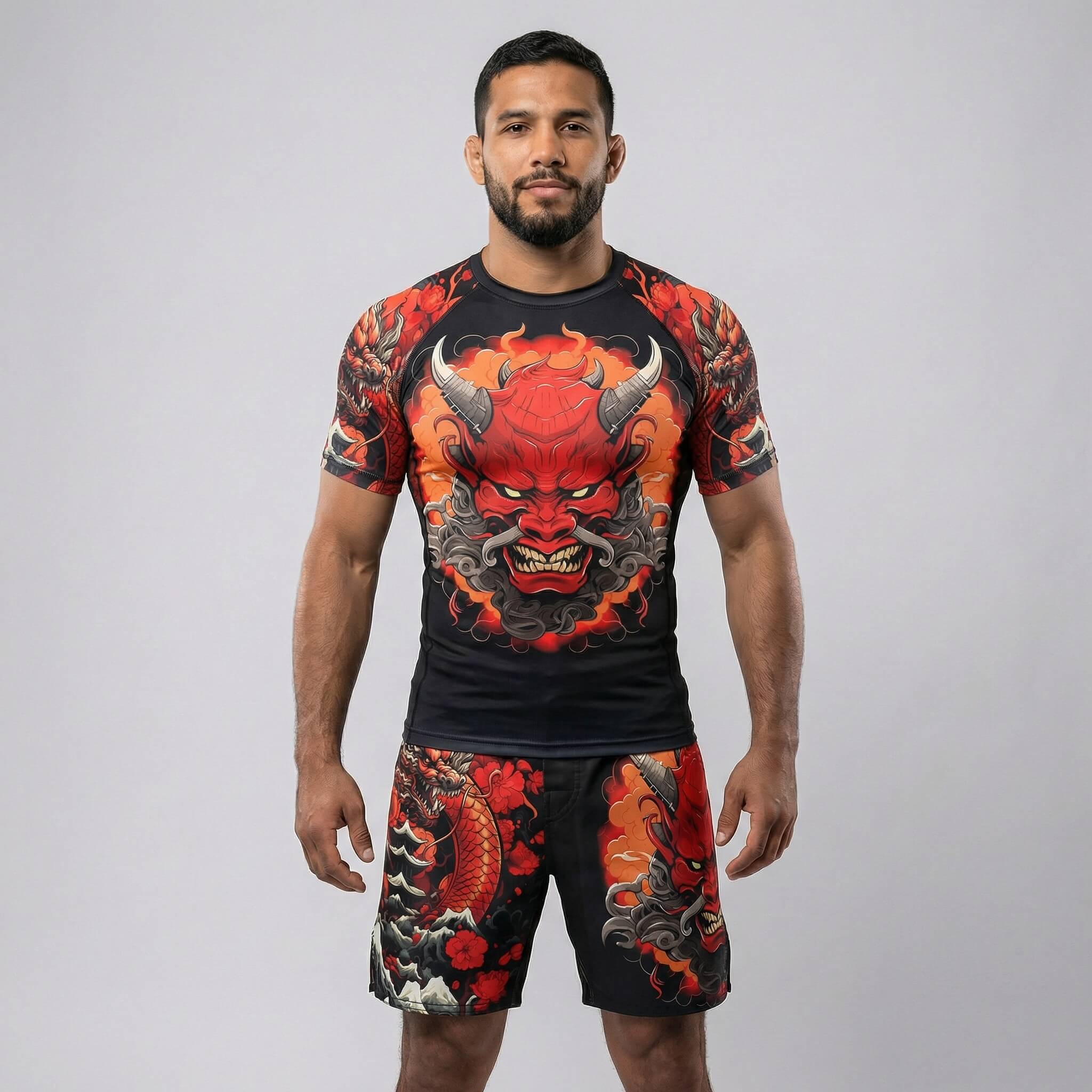 Kaido Dragon Short Sleeve Rash Guard