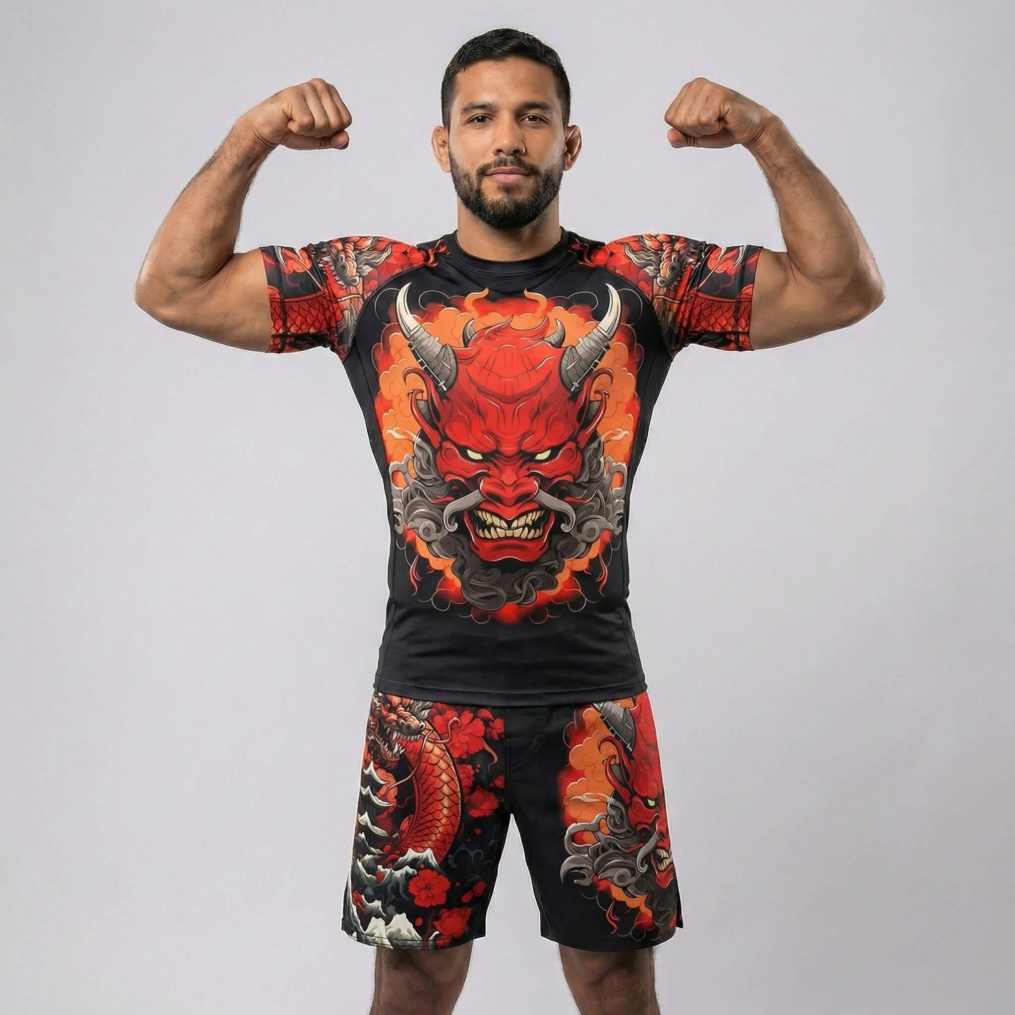 Kaido Dragon Short Sleeve Rash Guard
