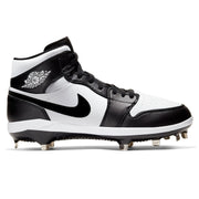 "Panda" Jordan 1 Retro Cleats