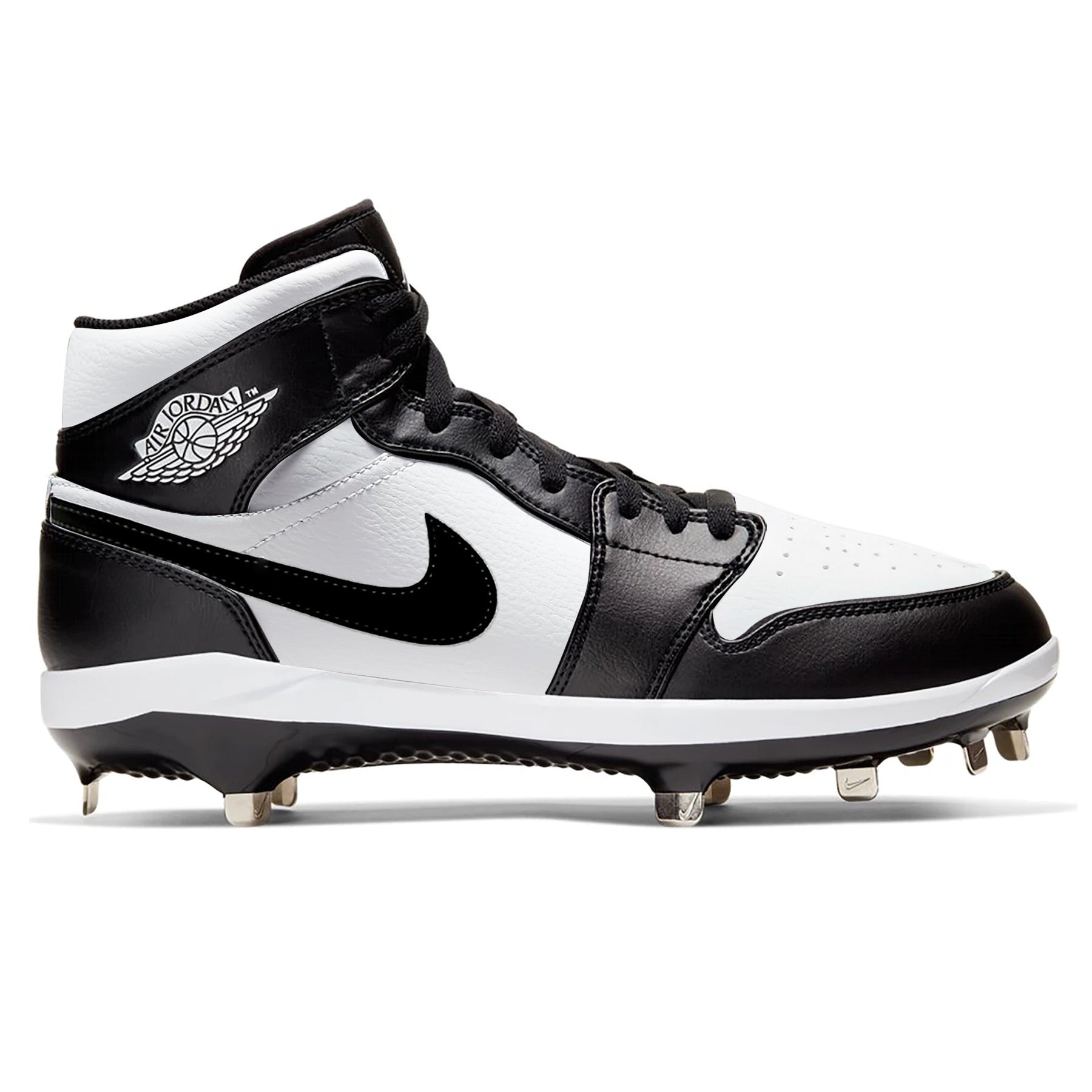 "Panda" Jordan 1 Retro Cleats