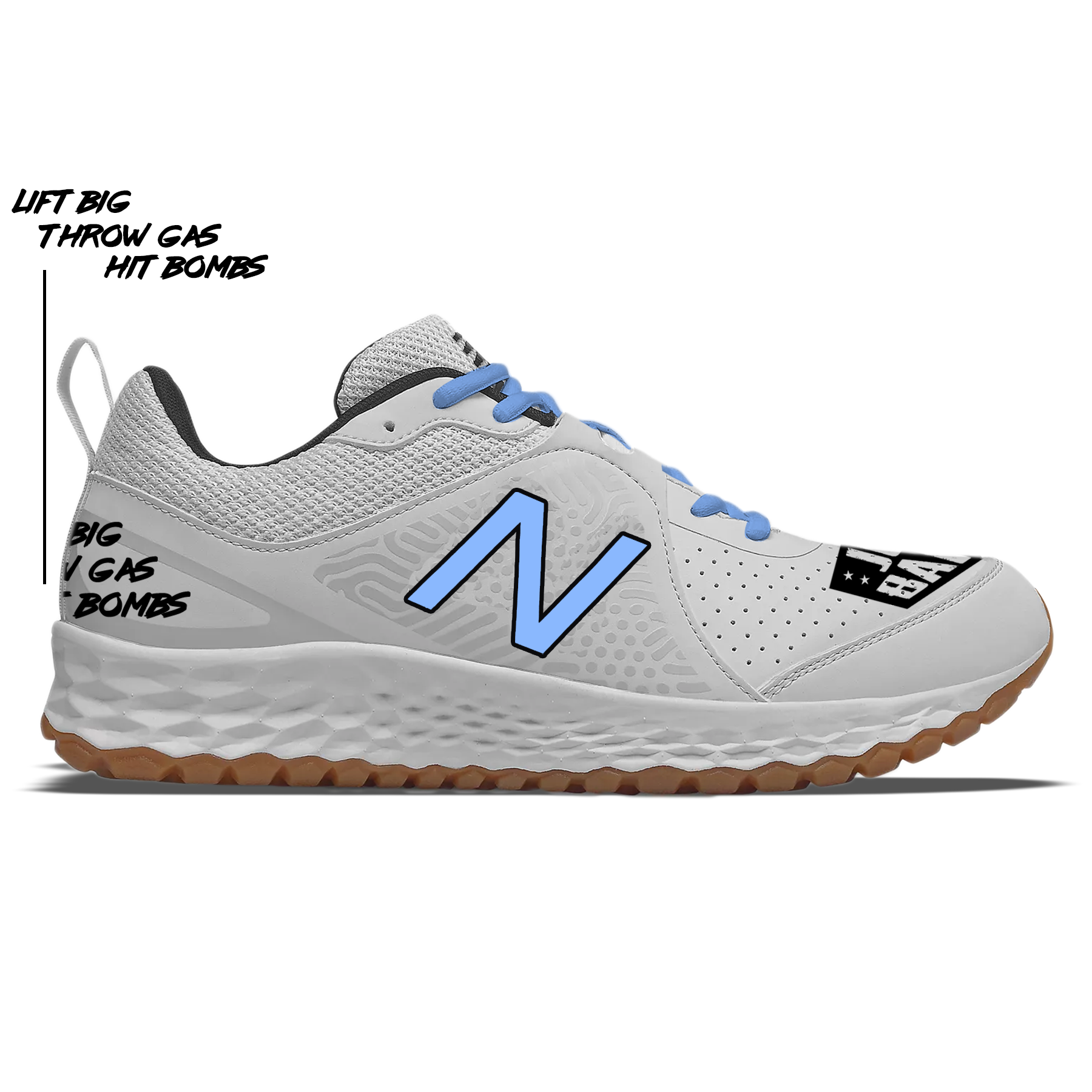 "JUCO Bandit" New Balance 3000v5 Turfs