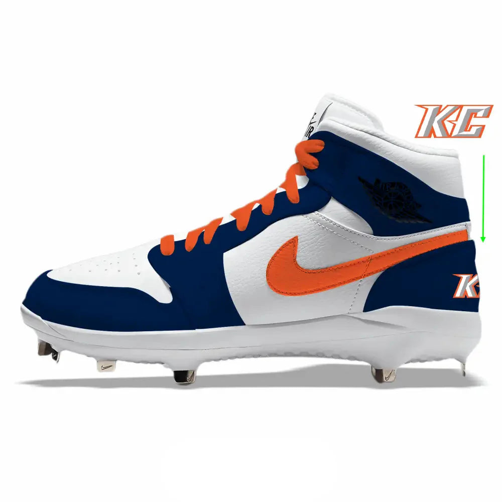 "Keystone College" Jordan 1 Retro Cleats