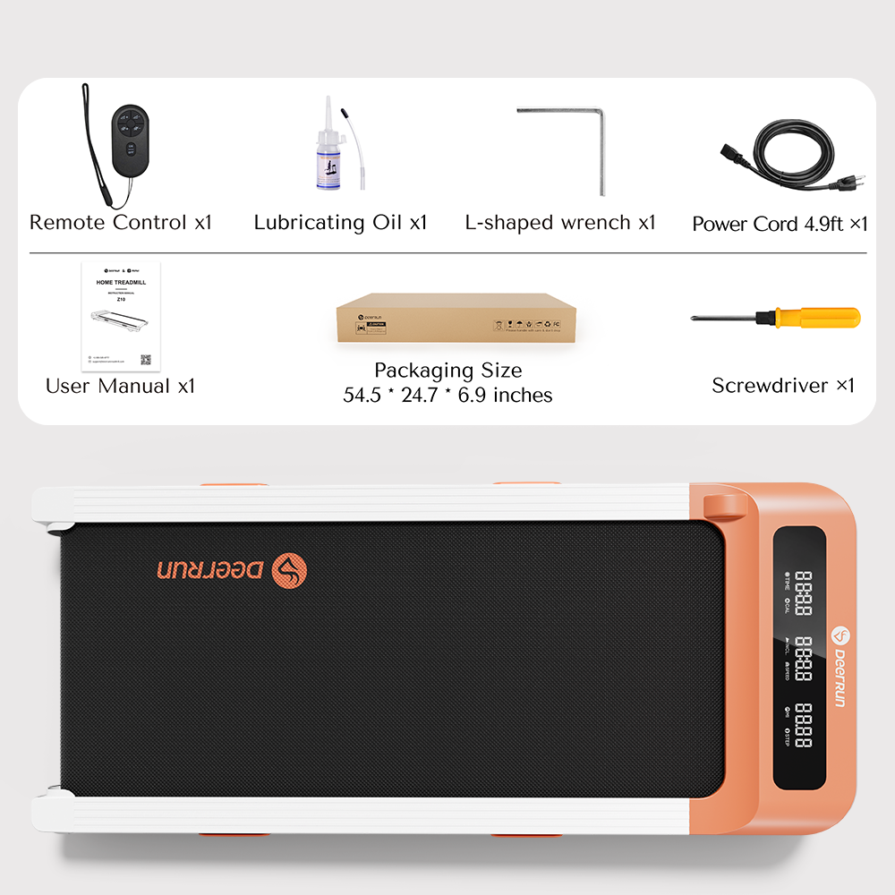 DeerRun Z10 12% Auto Incline Smart Walking Pad Treadmill