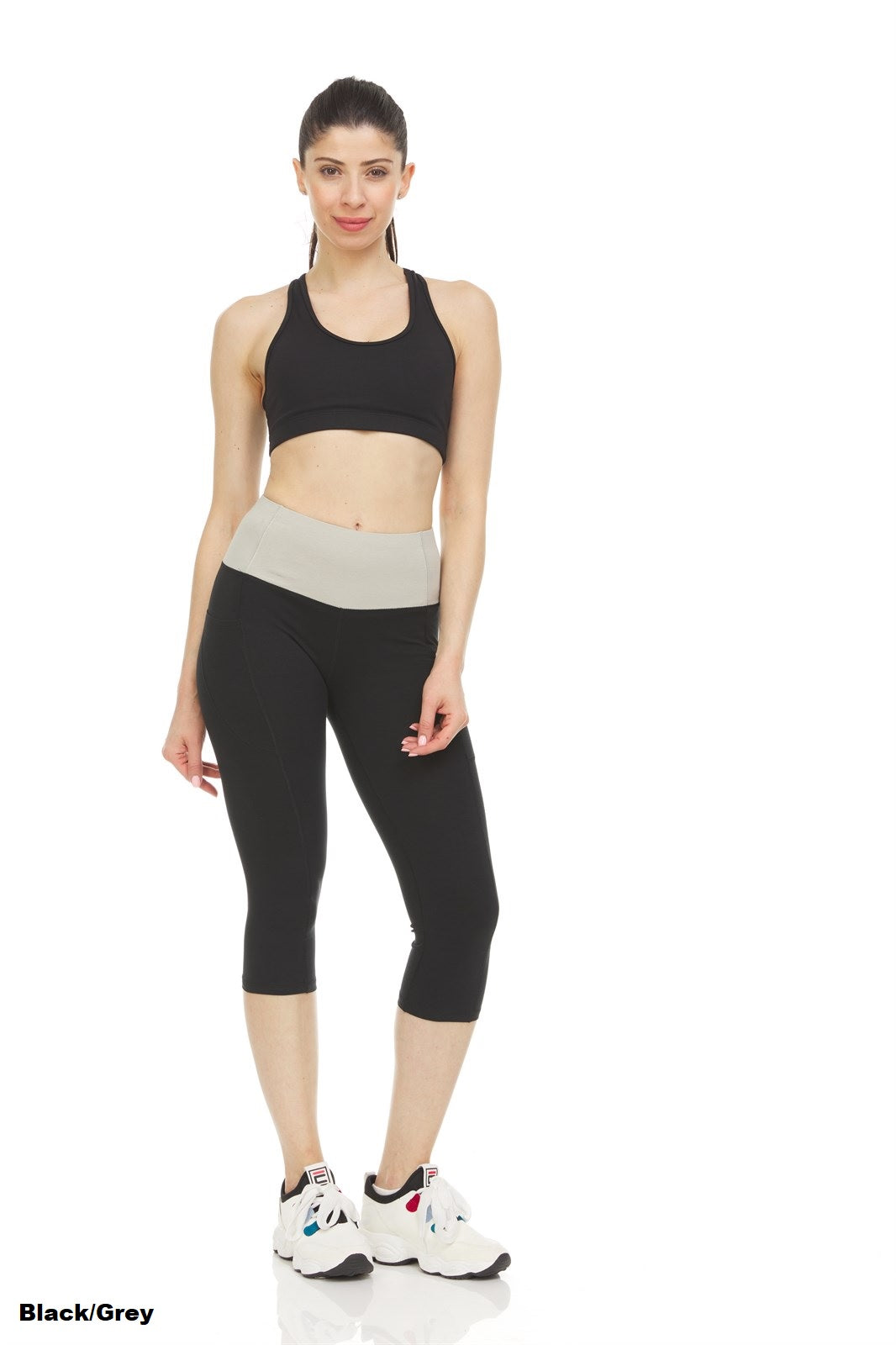 Women's High Waist Tummy Control Yoga Capris