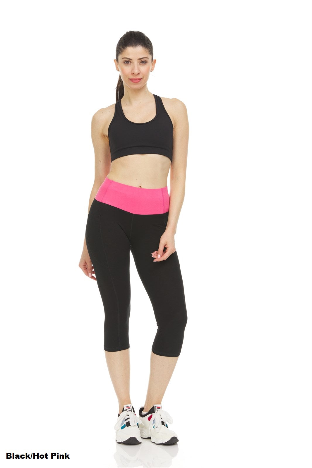 Women's High Waist Tummy Control Yoga Capris