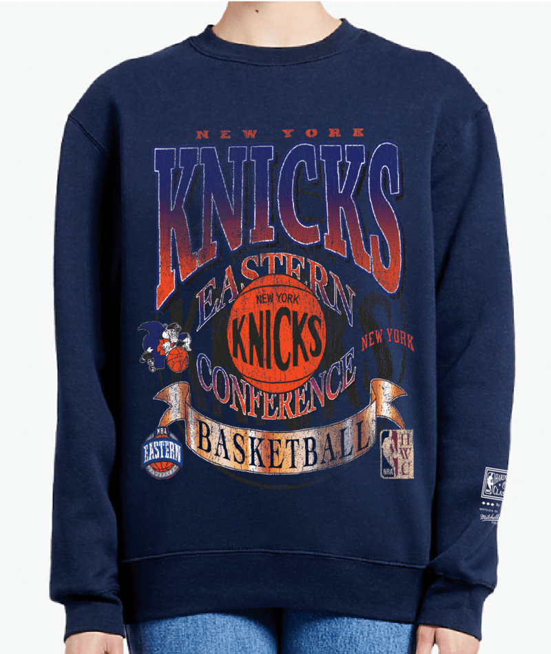 New York Knicks Easy Cool Crewneck Sweatshirt