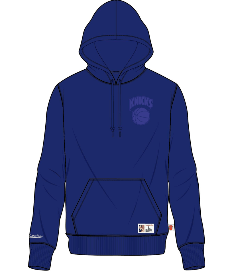 New York Knicks Tonal Logo Heavyweight Fleece Hoodie