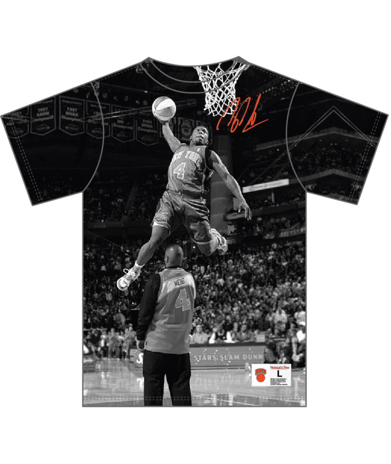 New York Knicks NBA Nate Robinson Above The Rim T-Shirt