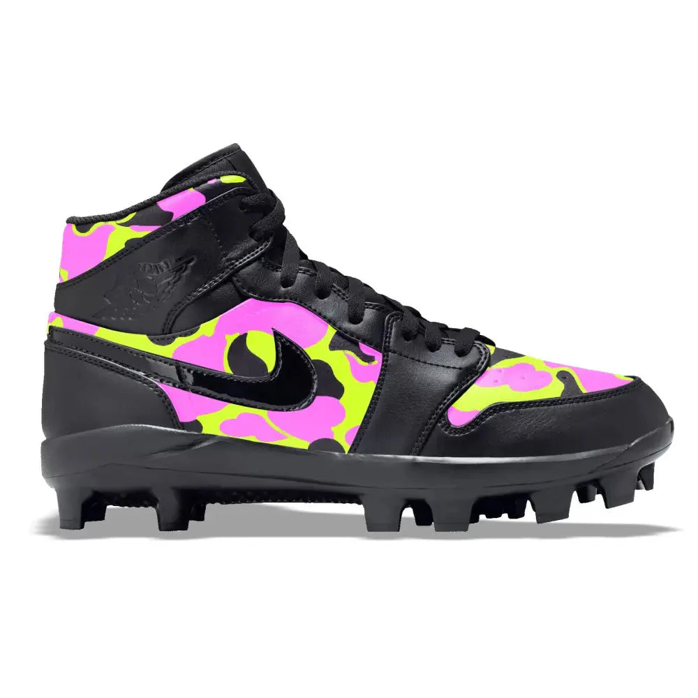 "Lemonade Camo" Jordan 1 Retro Cleats