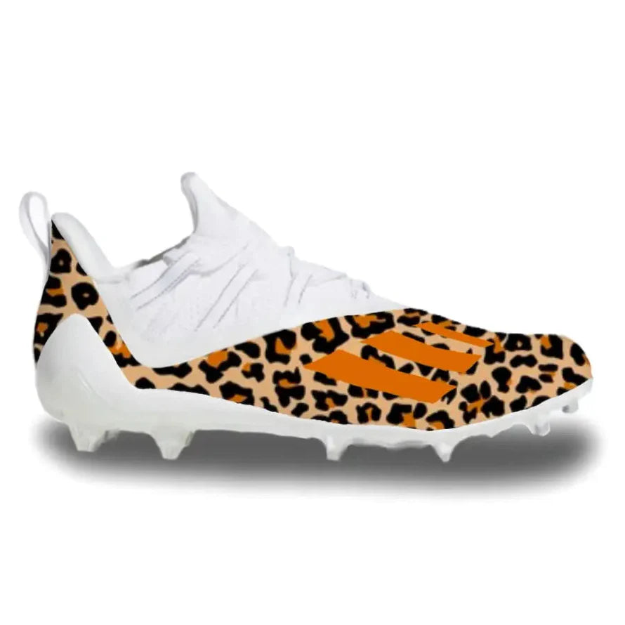 "Leopard" Adidas Adizero 11.0 Football Cleats