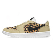 "Leopard Print" Jordan 1 Golf Shoes