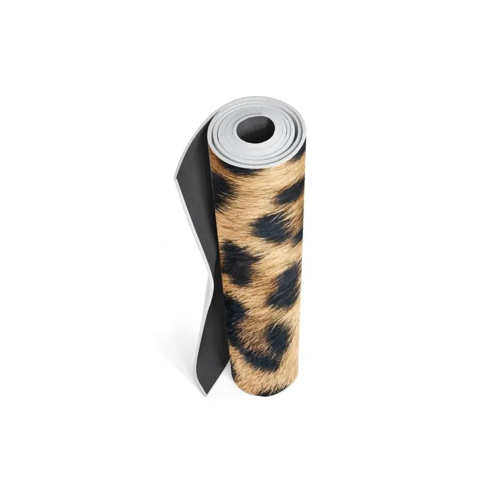 Leopard Pattern Yoga Mat – Eco-friendly + Grip-enhanced Flow | Yune