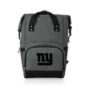 New York Giants On The Go Roll-Top Backpack Cooler