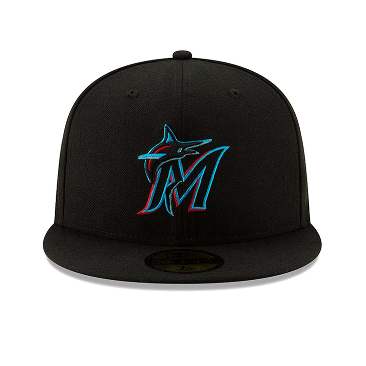 Miami Marlins 59FIFTY Authentic Collection On-Field Game Hat