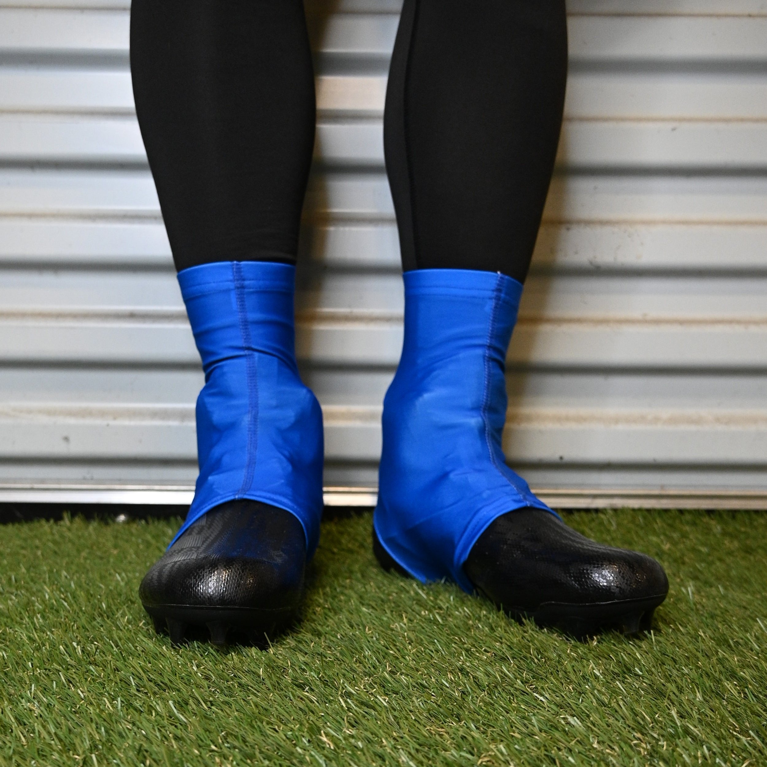 Royal Blue Cleat Covers (Spats)
