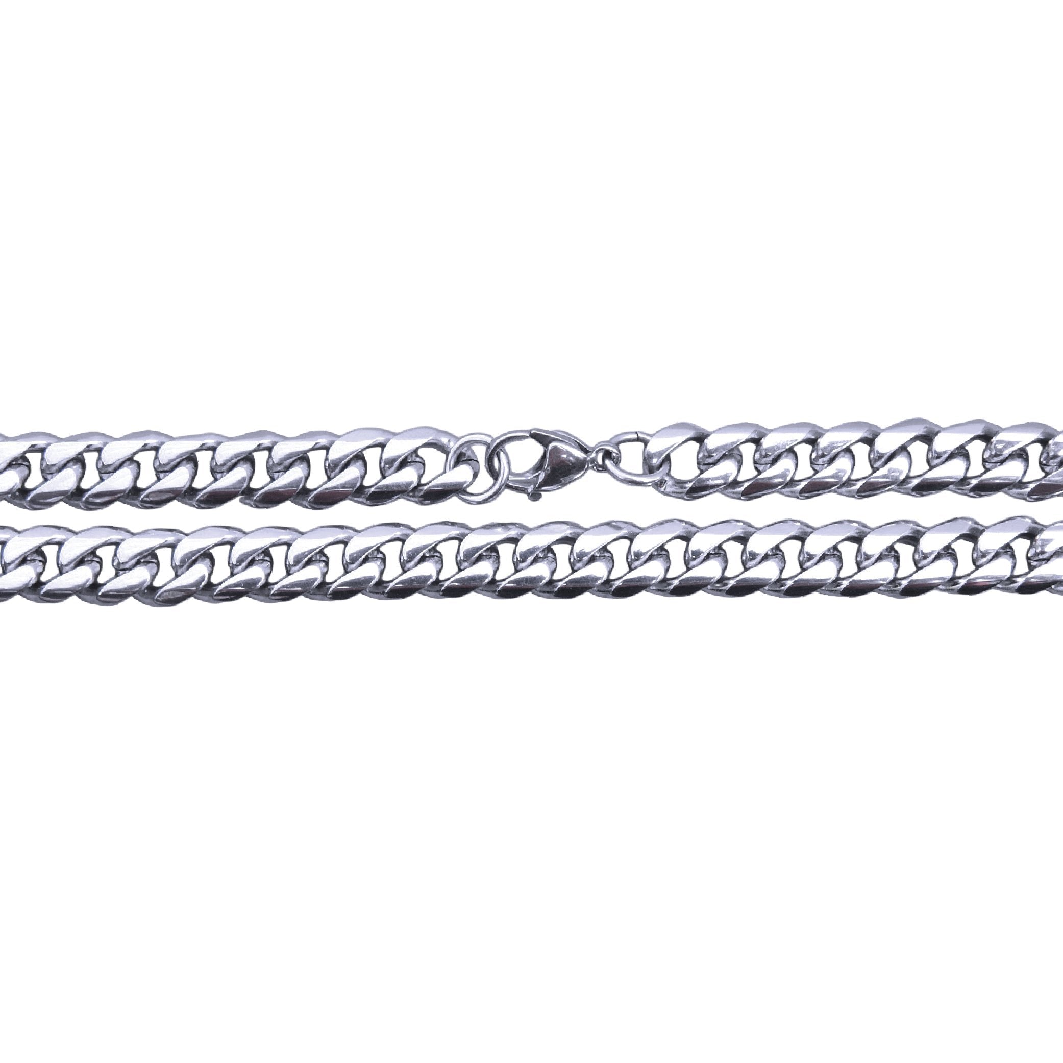 9mm Cuban Link Chain Stainless Steel Necklace