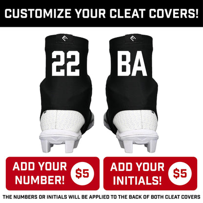 White Cleat Covers (Spats)