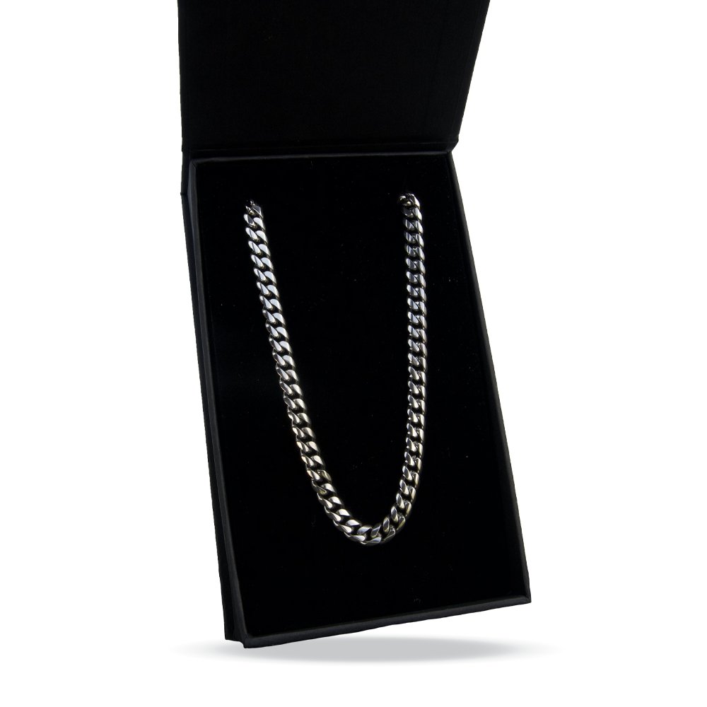 6mm Cuban Link Stainless Steel Chain Necklace