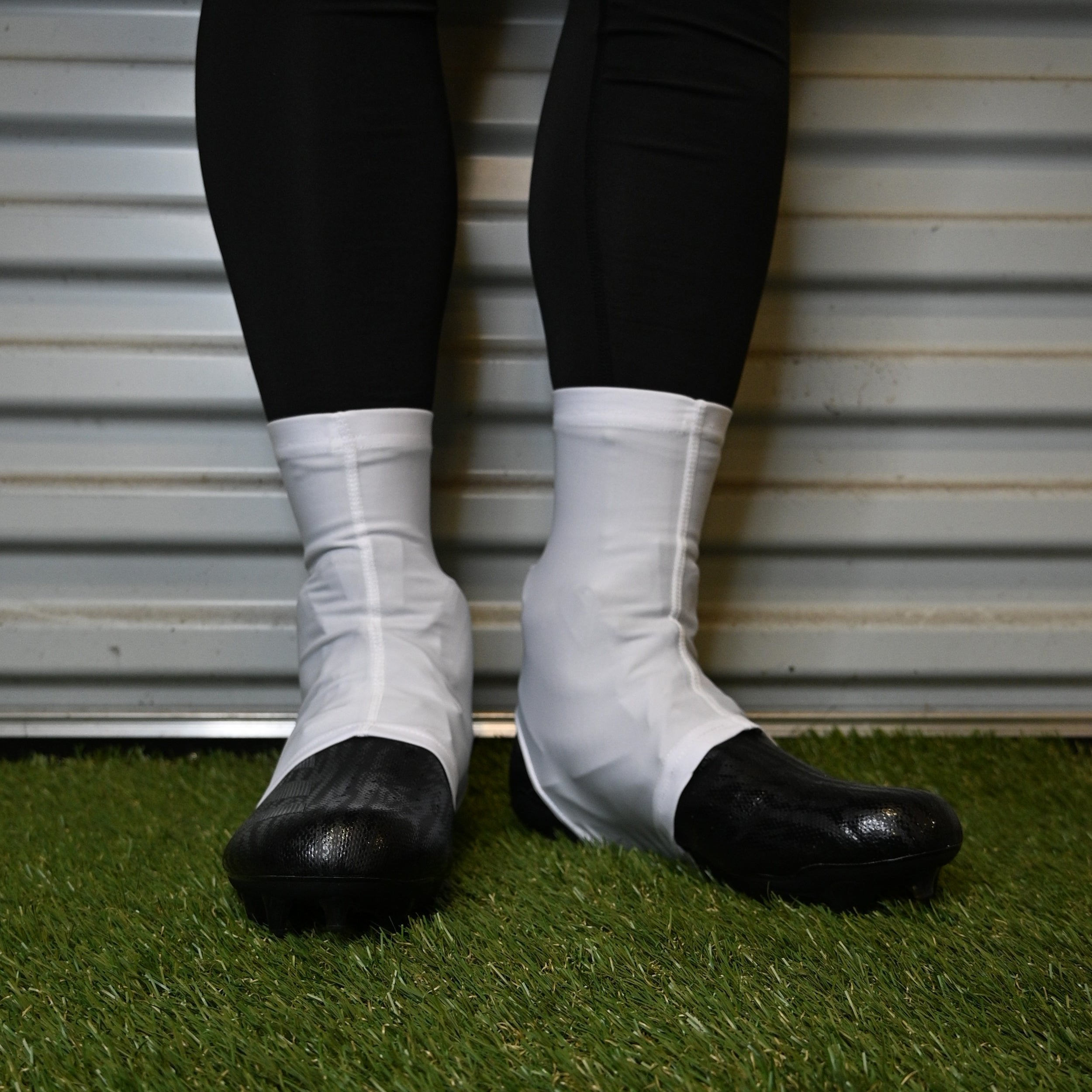 White Cleat Covers (Spats)
