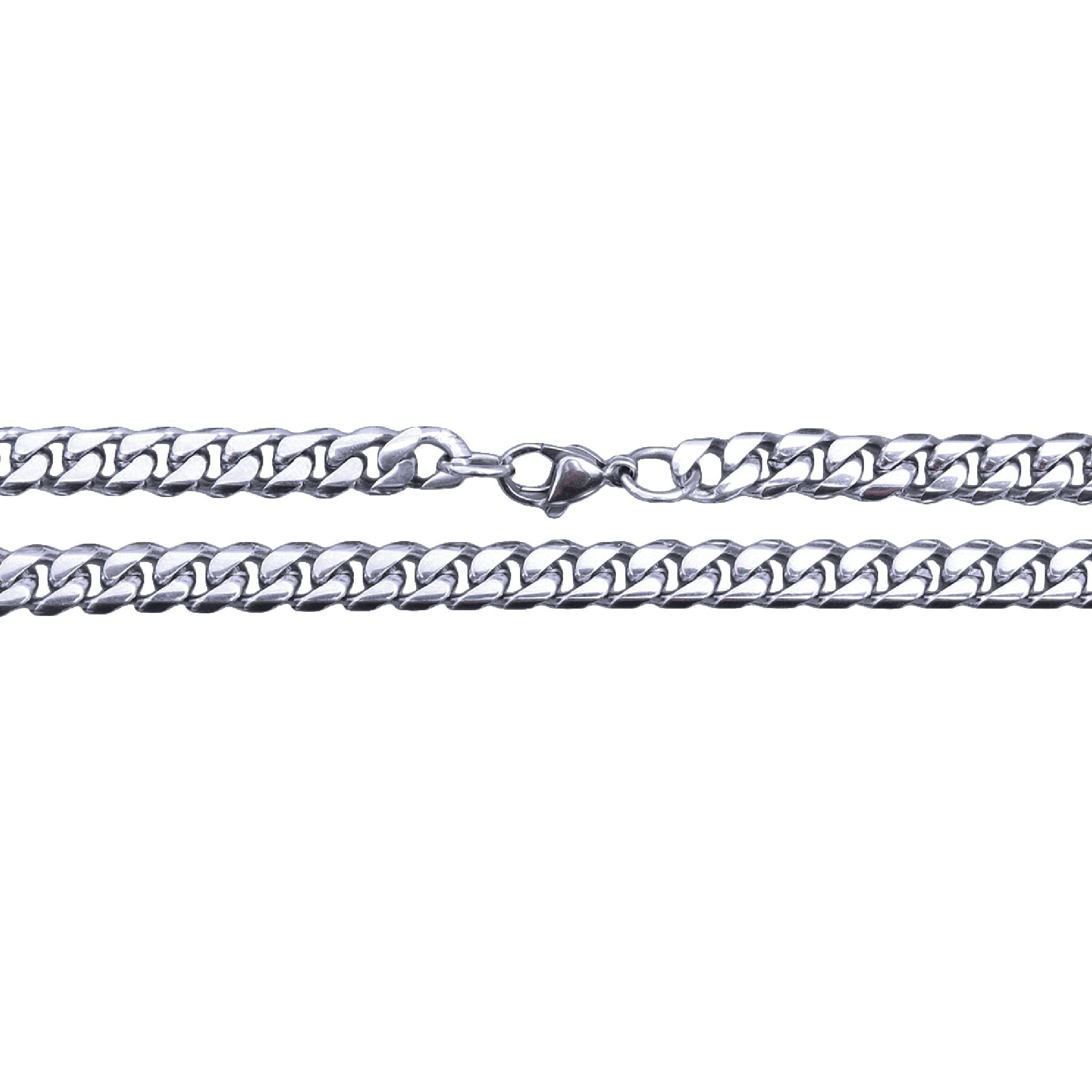 6mm Cuban Link Stainless Steel Chain Necklace
