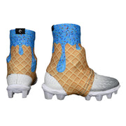 Blue Ice Cream Cleat Covers (Spats)