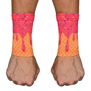 Pink Ice Cream Wrist Support Sleeves