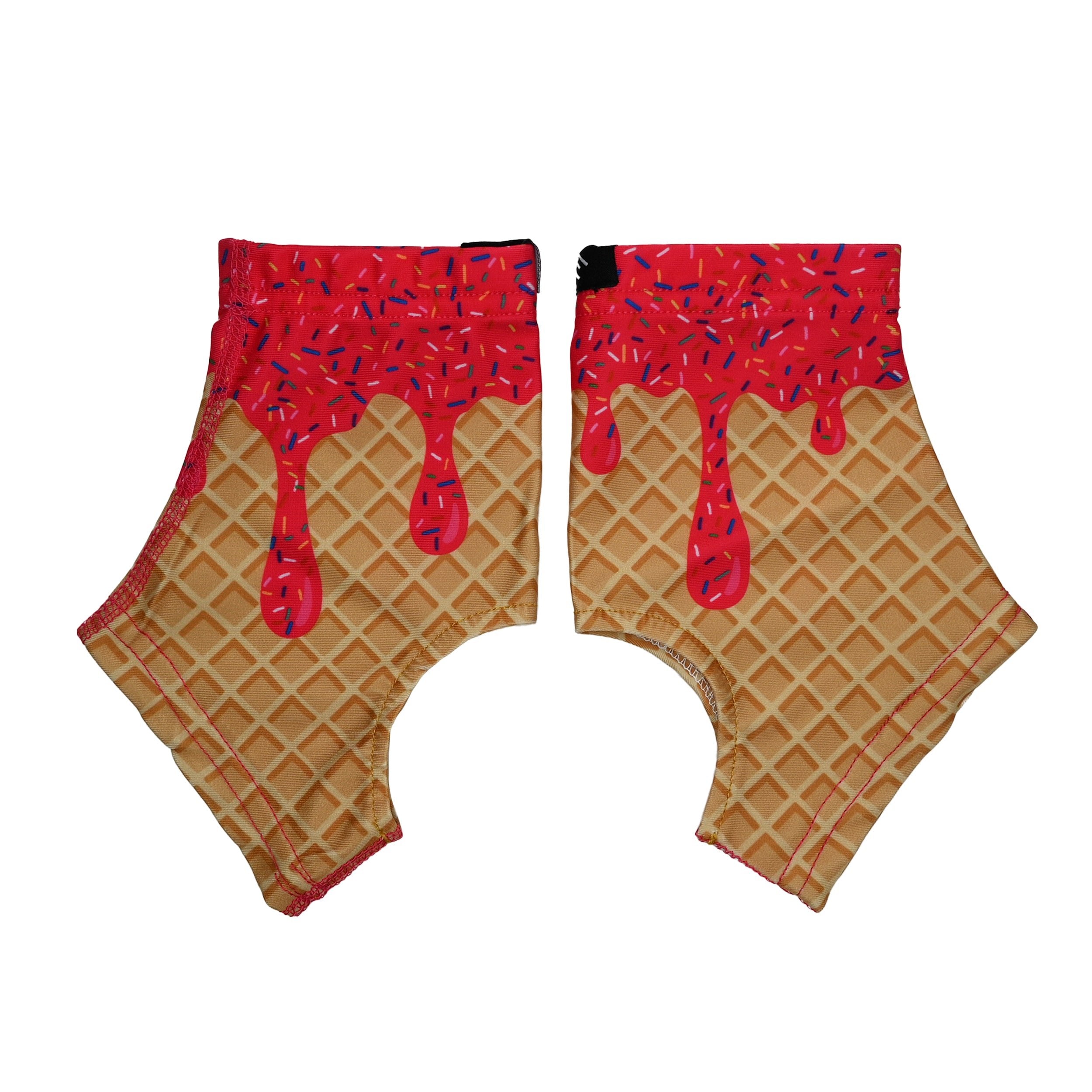 Pink Ice Cream Cleat Covers (Spats)