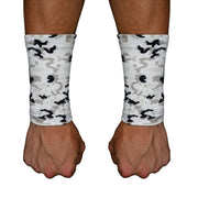Snow Camo Wrist Support Sleeves