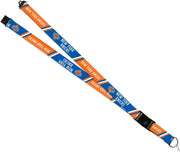 New York Knicks Premium Lanyard Keychain 18 Inch Button Clip Safety Breakaway