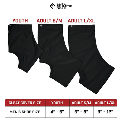 Grey Cleat Covers (Spats)
