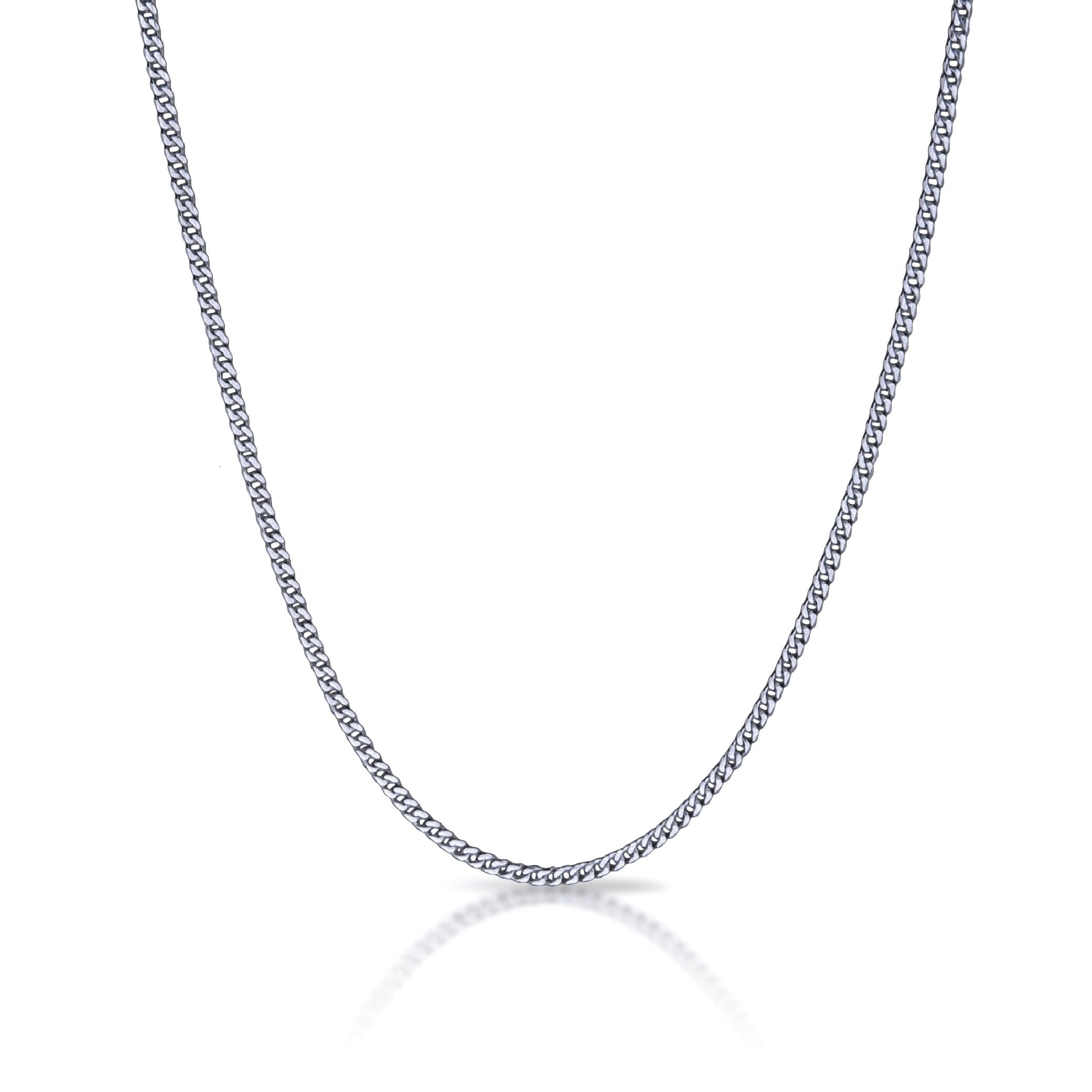 3mm Cuban Link Chain Stainless Steel Necklace