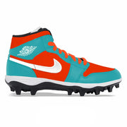 "Miami" Jordan 1 TD Cleats
